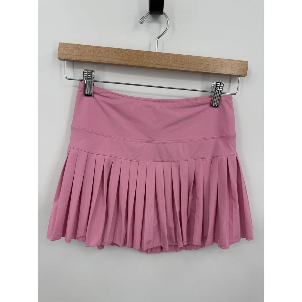 Goldhinge Pleated Skort Women Size Small Pink Athletic Tennis Golf Activewear